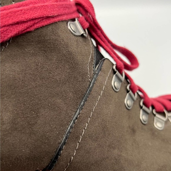 Target Xhilaration Stiletto Platform Boots size 9 Brown Red Utility Streetwear - Picture 12 of 12